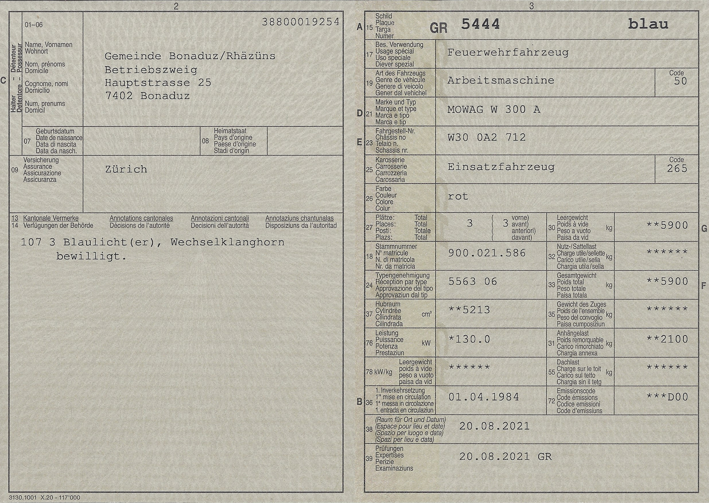 FAZ 5444